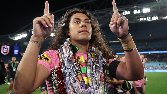 Jarome Luai of the Panthers after the 2024 NRL Grand Final match. Picture: Cameron Spencer/Getty Images