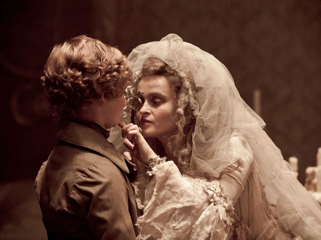 Helena Bonham Carter in a scene from the 2012 film of Great Expectations. Picture: Supplied