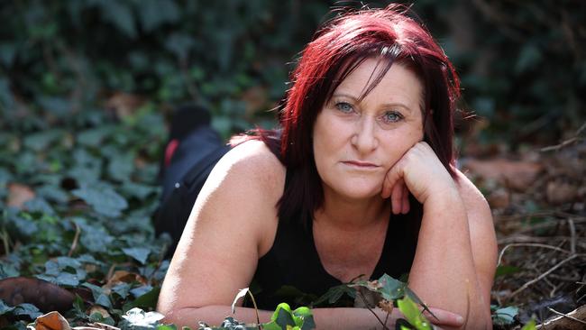 Rayleen Fagan lost her sister in 2011, she was addicted to a mixture of painkillers and suffered anxiety and depression. Picture: Rebecca Michael.