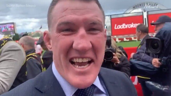 Gallen Celebrating Cox Plate