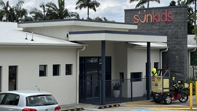 Two people were assessed at the scene at Sunkids kindergarten at Sunnybank Hills. Picture: Liam Kidston