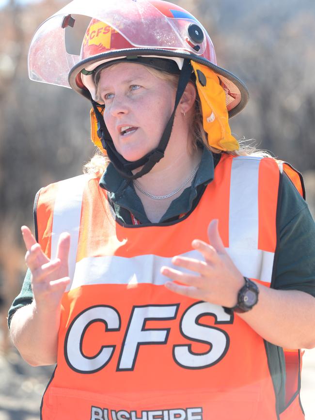 CFS state duty commander Yvette Dowling. Picture: Noelle Bobrige