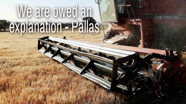 We are owed an explanation - Pallas