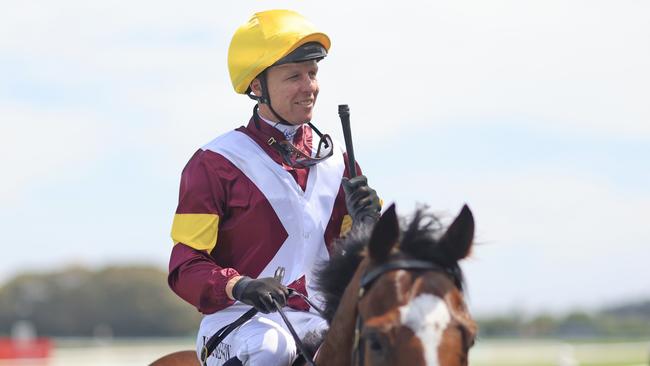 Kerrin McEvoy can give the TAB Jockeys Challenge a shake. Picture: Getty Images