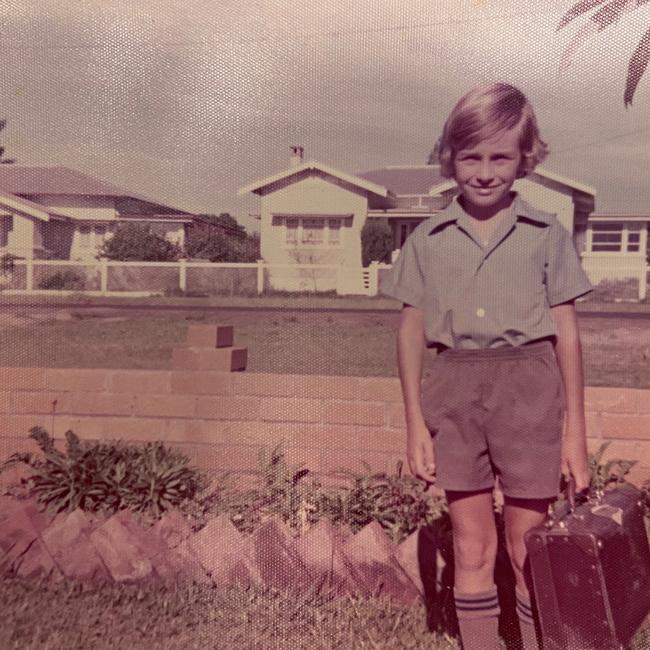 Mark McGowan as a boy. He only came to Western Australia as an adult.