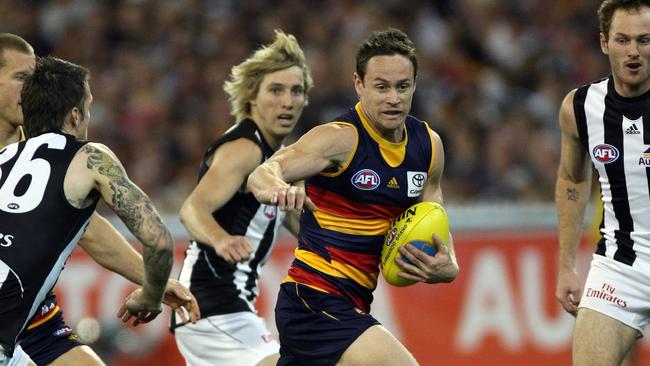 Shirley during his playing days with Adelaide.