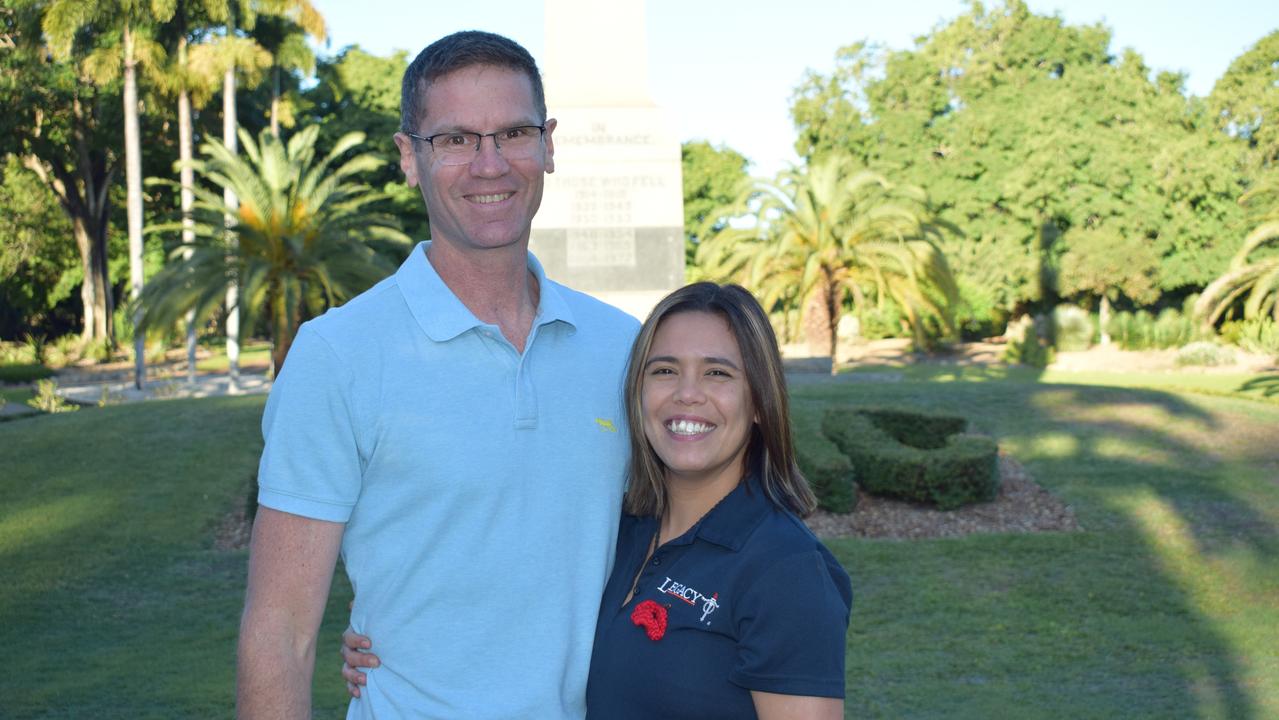 Legacy Rockhampton's Tom Polley and Jennifer O'Donnell. Picture: Aden Stokes