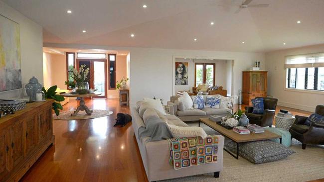 Open plan living at 50 Agnes St, The Range, Rockhampton. Picture: Jann Houley