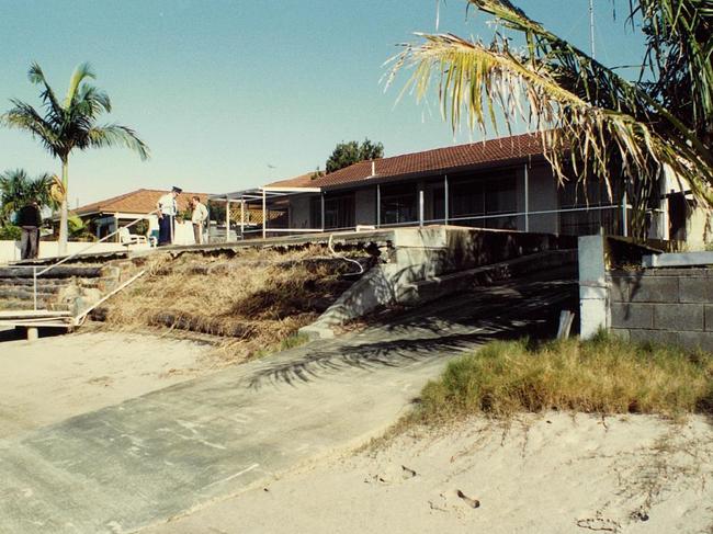 The Gold Coast canalfront home of Hugo Benscher after his death in 1992.