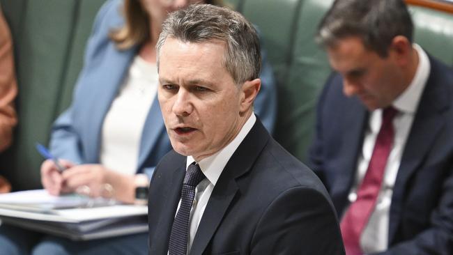 Education Minister Jason Clare said there were three key issues behind Australia’s migration blowout, which is guaranteed to exceed the government’s target of 395,000. Picture: NewsWire/ Martin Ollman