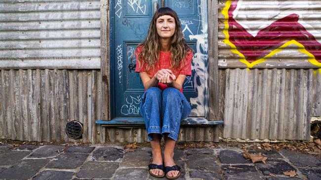 Actor and singer Esther Hannaford, ahead of a national tour in April and May celebrating the 50th anniversary of Carole King’s album Tapestry. Picture: Aaron Francis