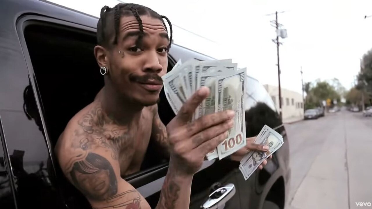 Rapper J $tash is accused of killing his girlfriend then turning the gun on himself. Picture: JStashVEVO/YouTube.
