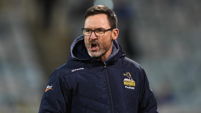 Brumbies coach Dan McKellar. Picture: AAP Image/Lukas Coch