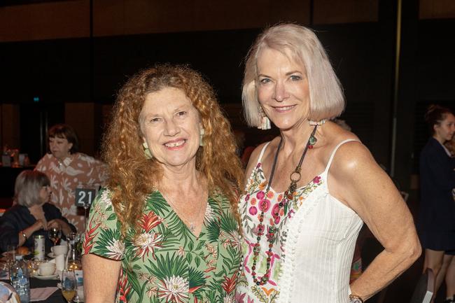 Diane Chataway and Marni Smith at the Zonta Club of Mackay Inc International Women's Day Luncheon at the MECC Sunday March 5 2023 Picture: Michaela Harlow