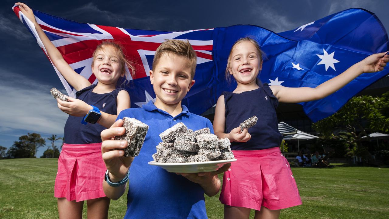 Tuck into some lamingtons on Sunday. Picture Lachie Millard