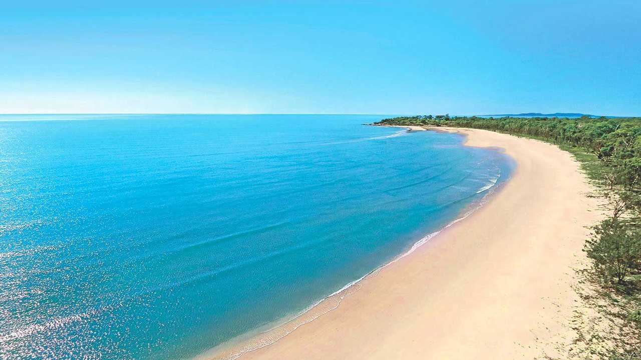 Pacificus Tourism Project is moving forward with its plans to build a resort near on the beachfront at Hummock HIll Island, 30km south of Gladstone. Picture: Pacificus Tourism Project