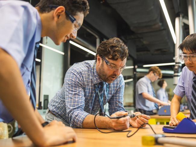 The new STEAM Precinct at Brisbane Grammar School will be officially opened on Friday, February 23. Photo: Supplied.