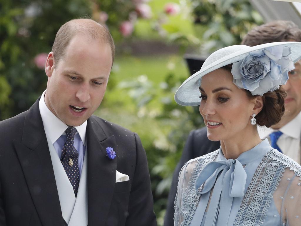 William and Kate have played a much wiser long game when it comes to media access to their children. Picture: AP Photo/Alastair Grant