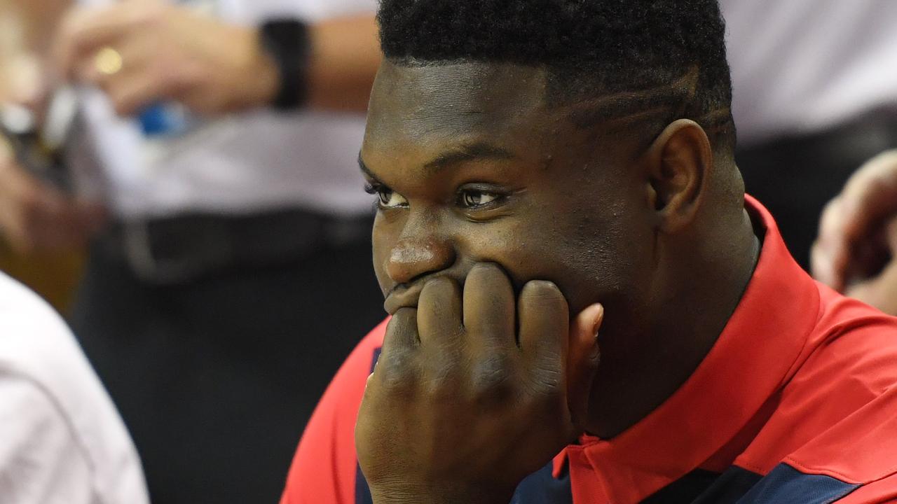 Zion’s playing weight has become a concern for some.