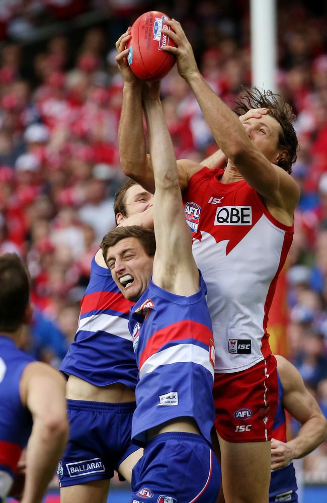 Kurt Tippett was had for nix, but has become a key figure in Sydney. Picture: Colleen Petch.