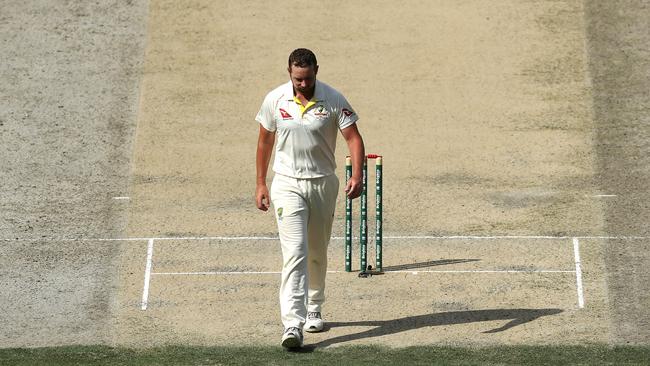 It was a tough test for Jon Holland. Picture: Getty