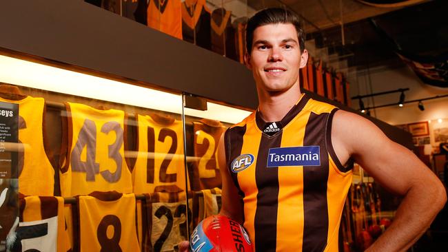 New Hawk Jaeger O'Meara. Picture: Getty Images