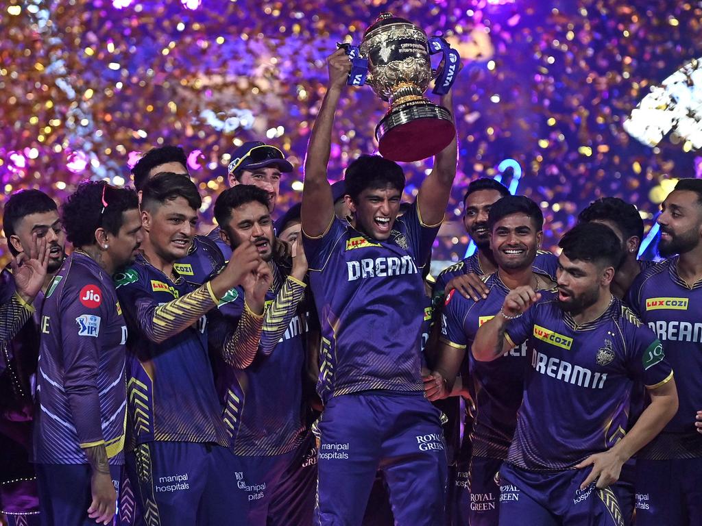 The Indian Premier League sits with the NFL and NBA as the sports league still likely to grow broadcast rights. Picture: R.Satish Babu / AFP