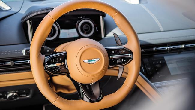 The Aston Martin DB12.