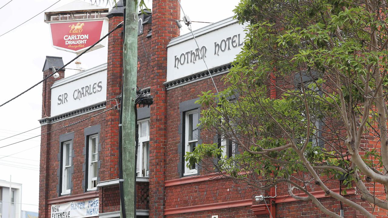 Sir Charles Hotham Hotel on Brougham St. Picture: Alan Barber