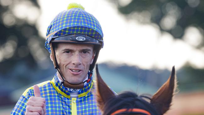 Jay Ford rides Critical Time at Kembla on Thursday. Picture: Getty Images