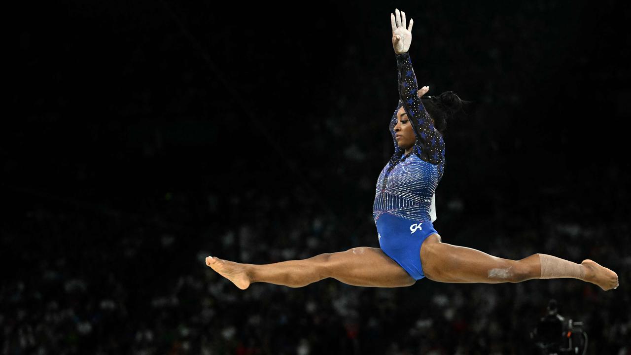 Biles clapped back at the social media hate her husband was garnering.