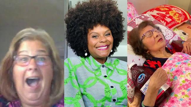 TikTokkers Tammy Ortery, Tabitha Brown and The Chainz Family's Granny. PICTURE: TikTok