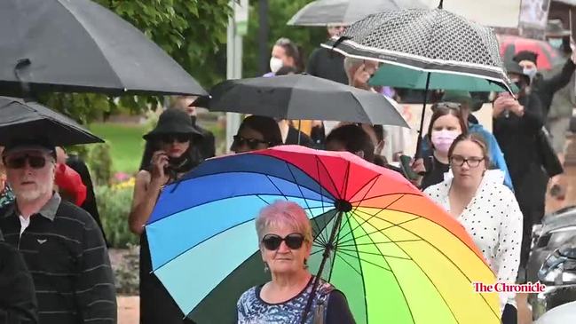 Toowoomba's Women's March 4 Justice rally