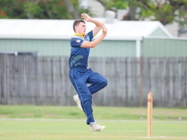 13-15 years boys South Coast cricket team 2024. Pictured: Ed Wallace