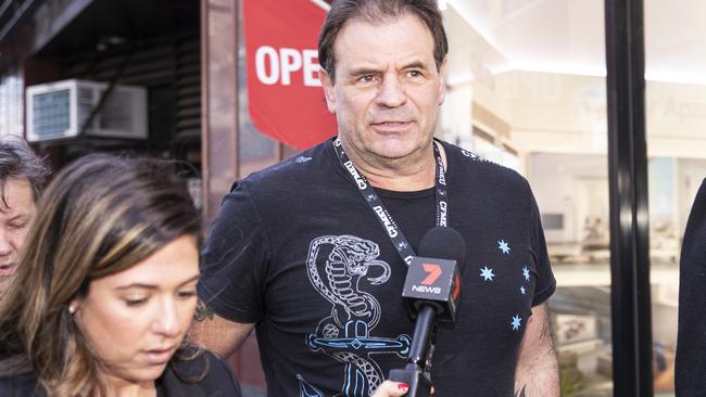 A defiant John Setka says he will not step down. Picture: AAP Image/Daniel Pockett