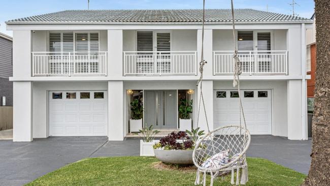 Mark Riddell and wife Karli have sold their Shellharbour home for $2.2m. Picture: realestate.com.au