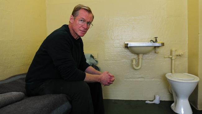 Richard Roxburgh as Roger Rogerson in Blue Murder: Killer Cop. Picture: Channel 7