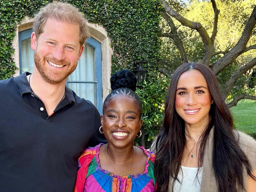 Meghan spoke to American poet Amanda Gorman for Archetypes. Picture: Instagram