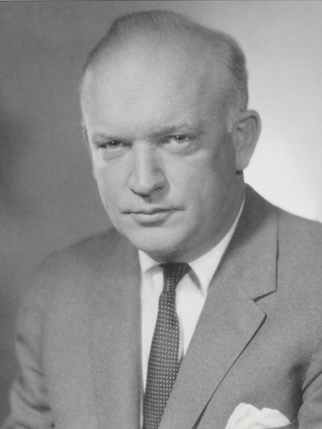 Lawyer and spy negotiator James Donovan.