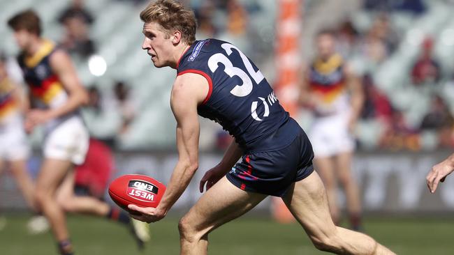 Dylan Stephens in action for Norwood’s reserves in the SANFL finals. Picture: Sarah Reed