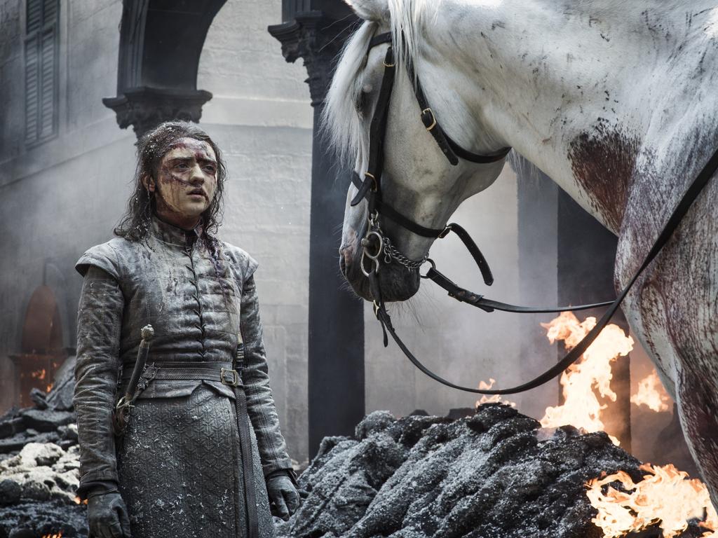 ‘Invincible’ Arya’s movements in episode five were too aimless for viewers whose dreams look set to be dashed in the finale. Picture: Supplied/ HBO