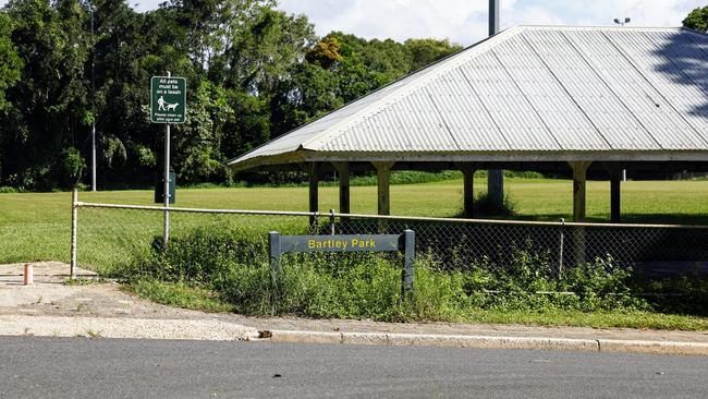 Long term Kuranda local Mark Riley has been vocal about Mareeba Shire Council has allegedly neglecting the ratepayers of Kuranda, posting posting critical comments onto community groups regarding a lack of spending on the tourist town's upkeep. Bartley Park at Kuranda is poorly maintained. Picture: Brendan Radke