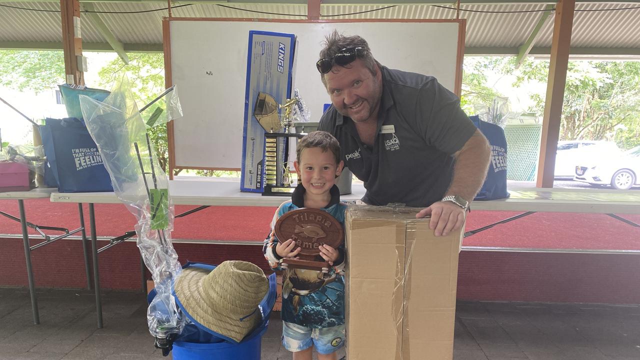 Young angler Harvey McSwan won Tilapia Tamer 2024 after catching 33 Fish over the two and a half day tournament.