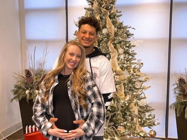 Patrick Mahomes and Brittany Matthews.