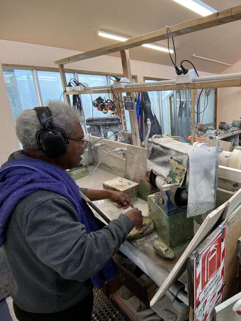 The experience offers you to design, make and keep a traditional pounamu carving. Picture: Jack Evans