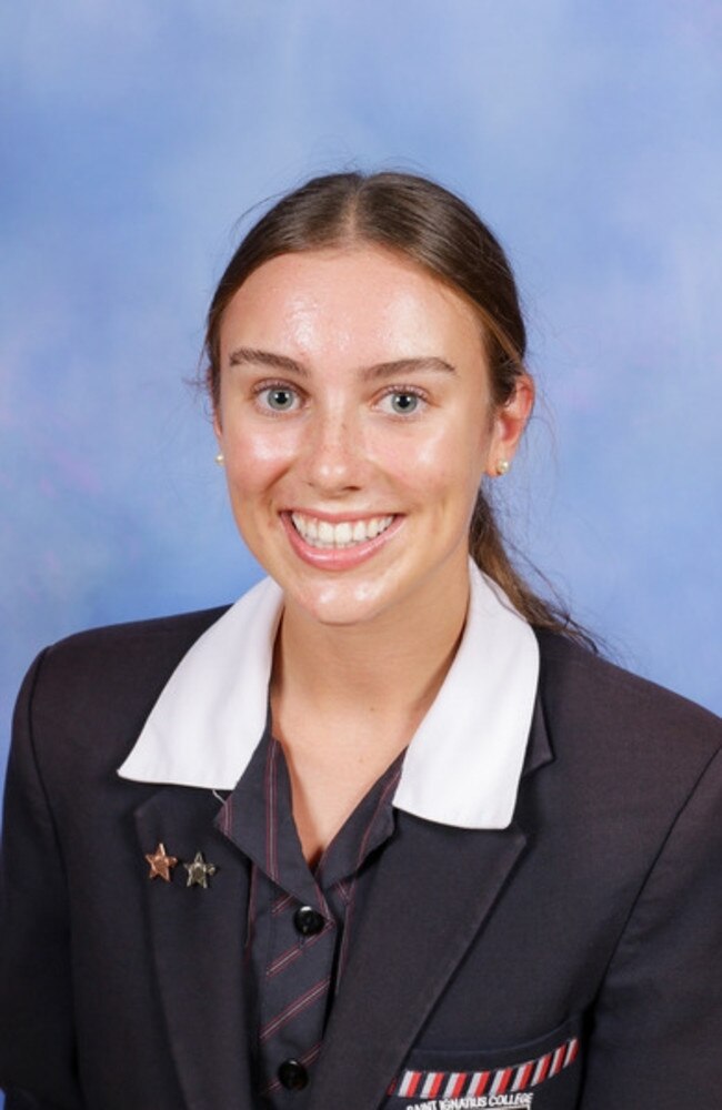 Saint Ignatius College Geelong student Audrey Hughan