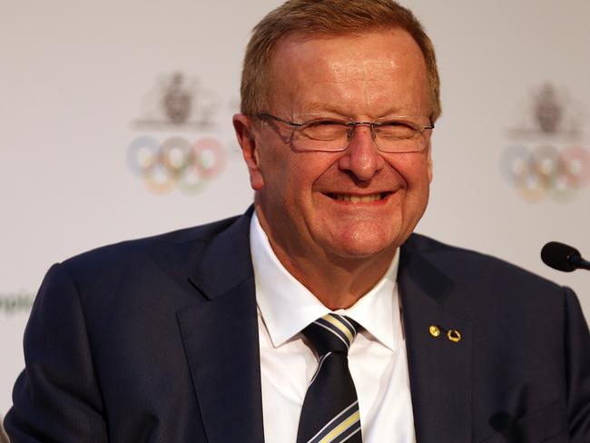 John Coates retained his presidency at the AOC earlier this year