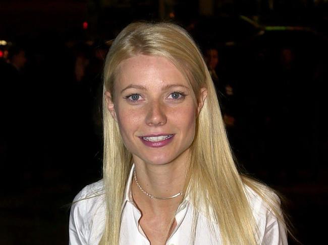 Gwyneth Paltrow is seen in Los Angeles in January 2001.