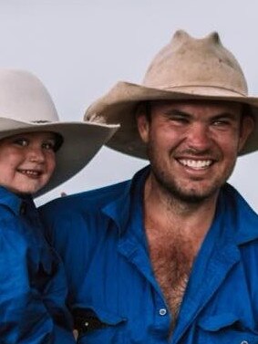 Father Chris ‘Willow’ Wilson, 34, was killed in a helicopter crash at a remote part of West Arnhem Land on Monday February 28. Picture: Facebook