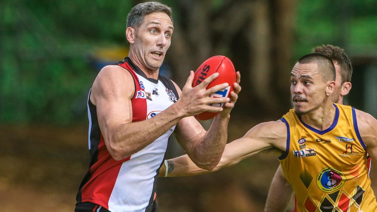 Ex-Geelong star Harry Taylor lining up for Southern Districts. Picture: Glenn Campbell